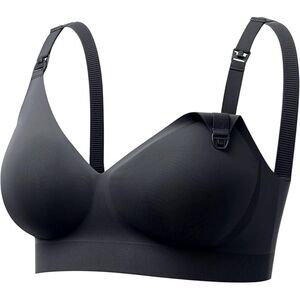Momcozy Black Nursing Bra - 3XL - NWT